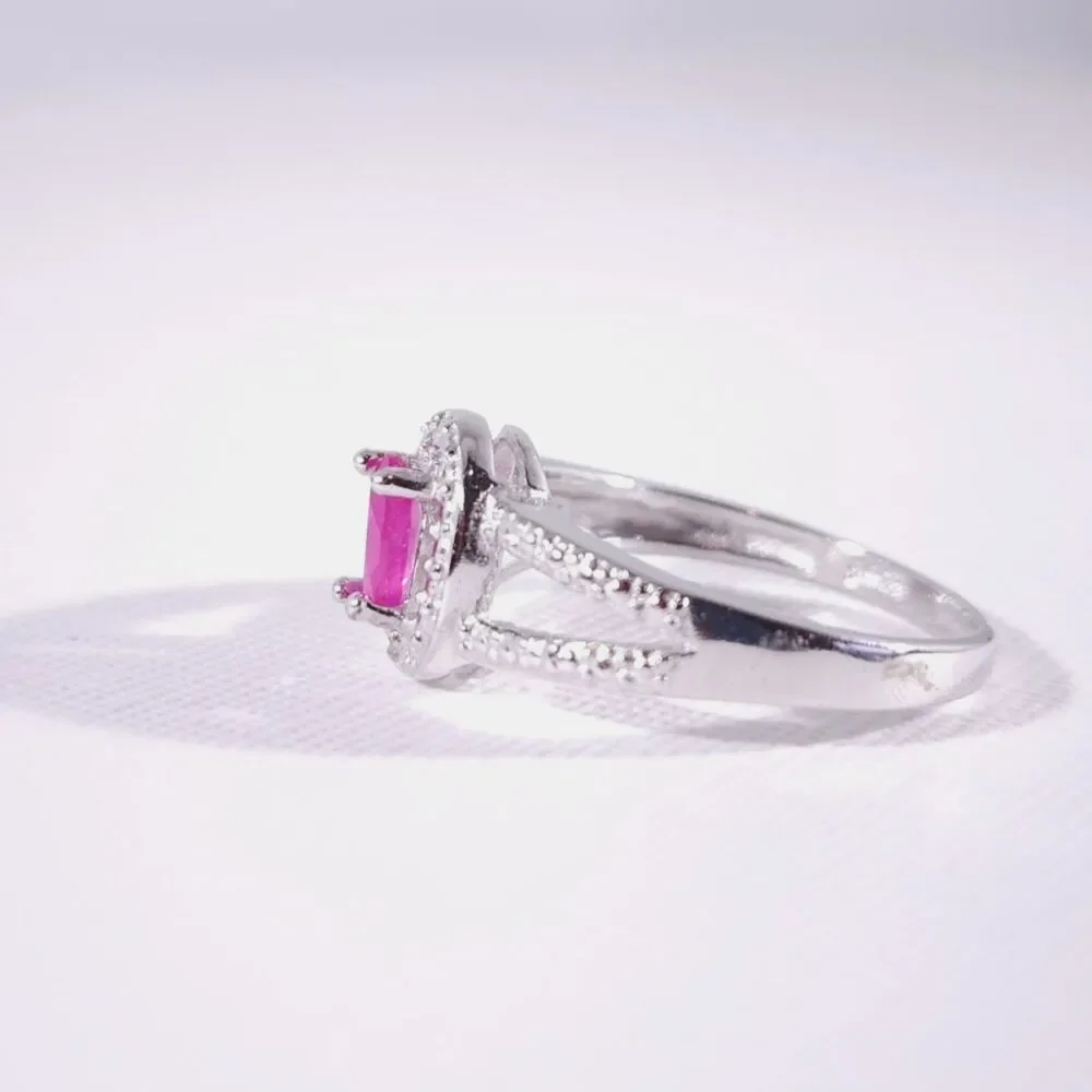Natural Ruby 1/2 Carat Ring Size 6.75